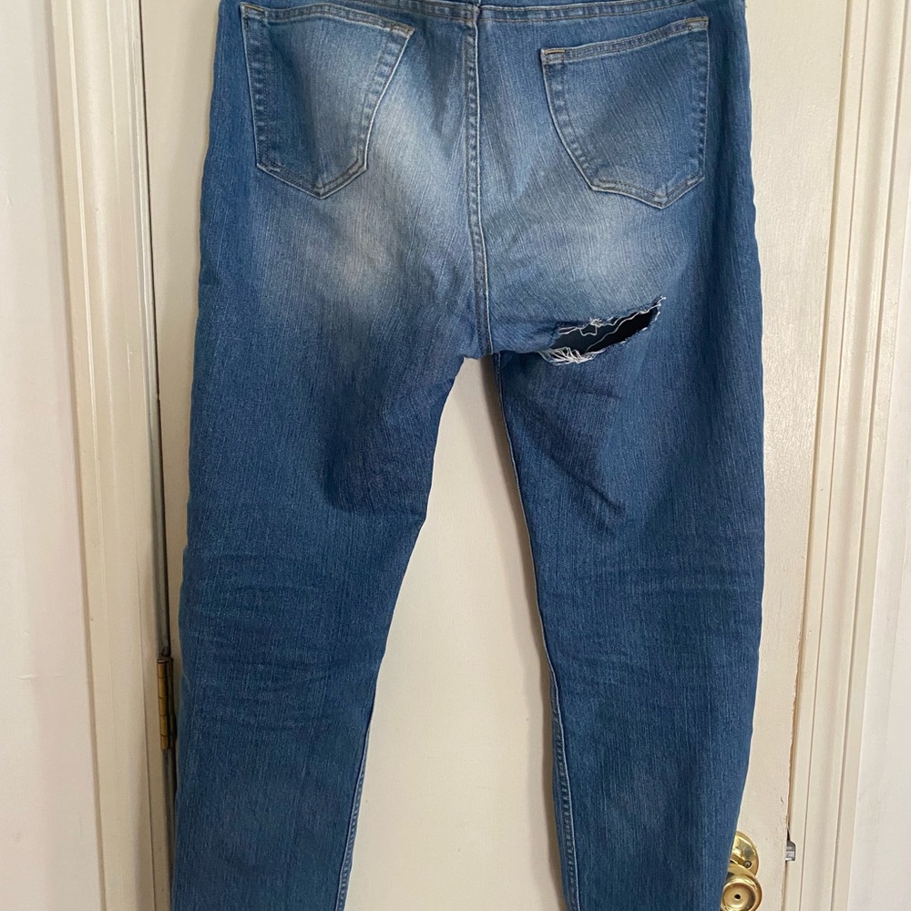 American Giant Blue Straight Jeans Classic Style